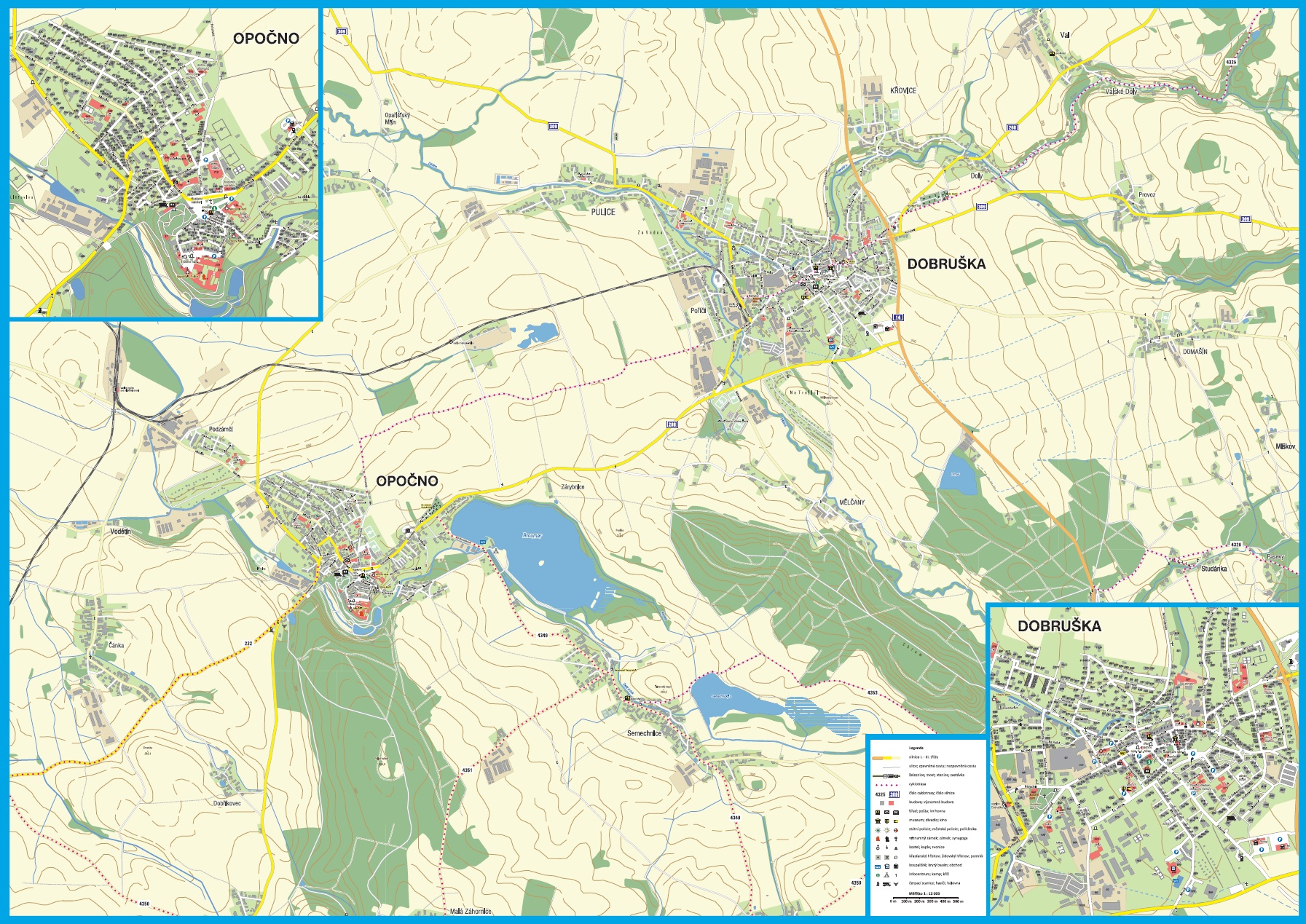 mapa mikroregionu